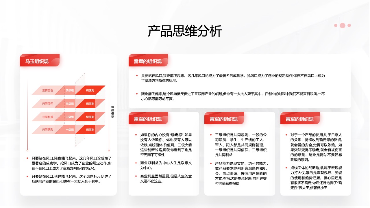 PPT架构  18页互联网IP与受众的链接过程及价值逻辑架构ppt模版