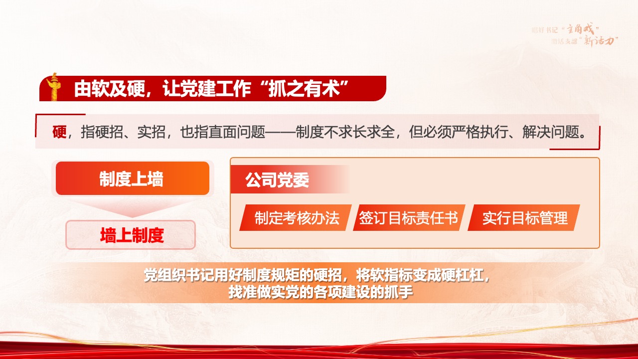 PPT模板  公司党委组织开展党组织书记党建述职评议PPT模板免费下载
