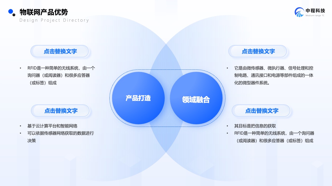 Flower Design PPT架构 PPT模板  企业物联网市场调研报告PPT模板免费下载