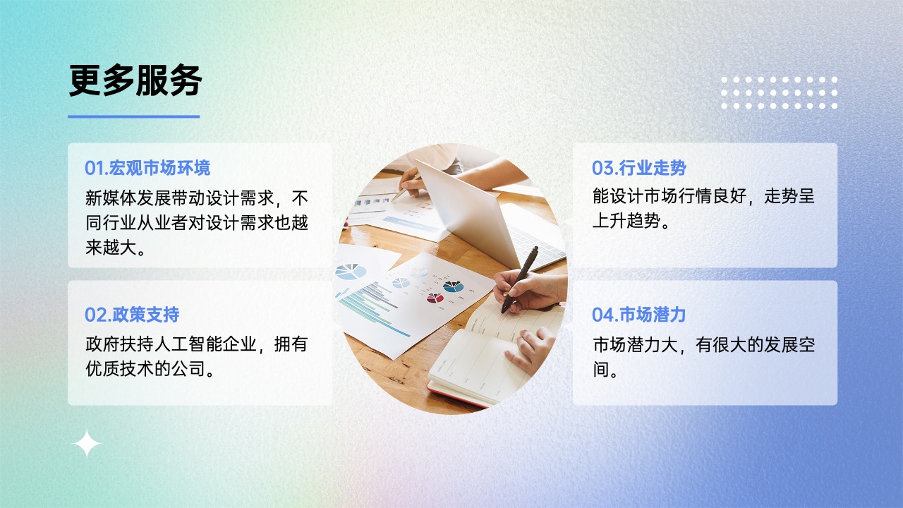 企业品牌宣传渐变弥散光PPT模板免费下载 PPT模板 企业品牌宣传渐变弥散光PPT模板免费下载