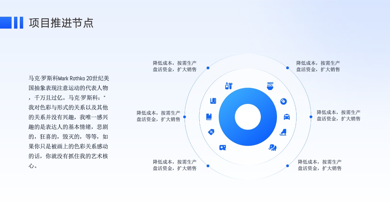 蓝色微软风互联网科技工作汇报PPT PPT模板 蓝色微软风互联网科技工作汇报PPT