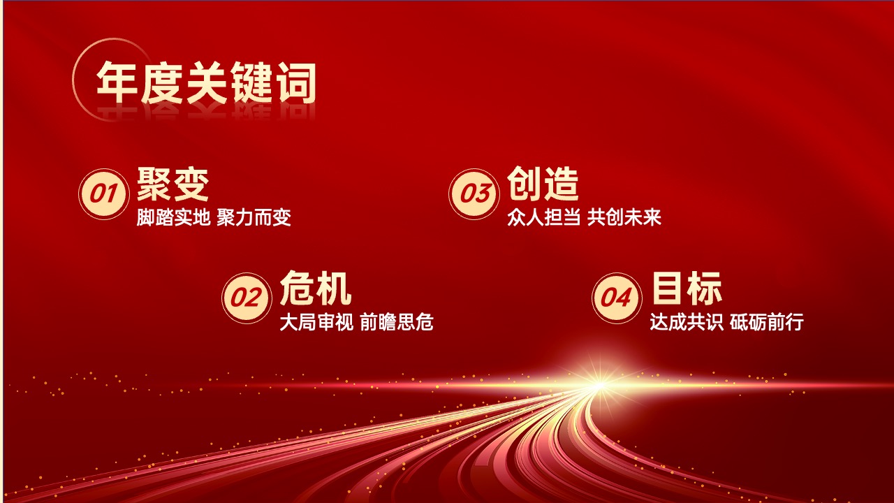 2024年终表彰总结PPT模版 PPT模板 2024年终表彰总结PPT模版