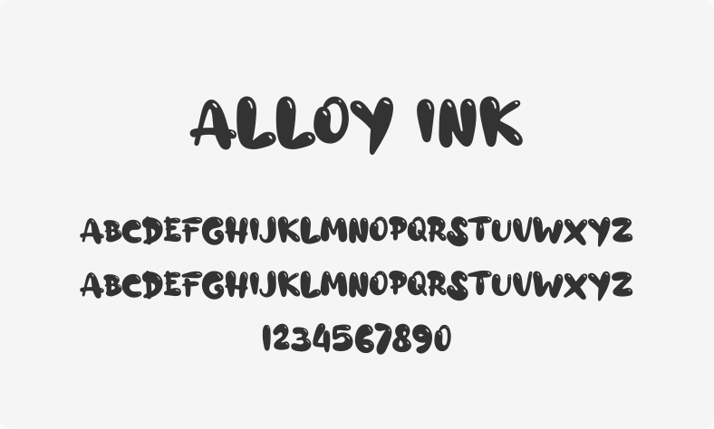 Alloy Ink
