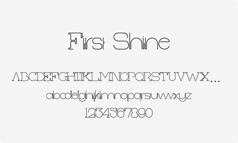 First Shine