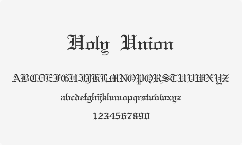 Holy Union