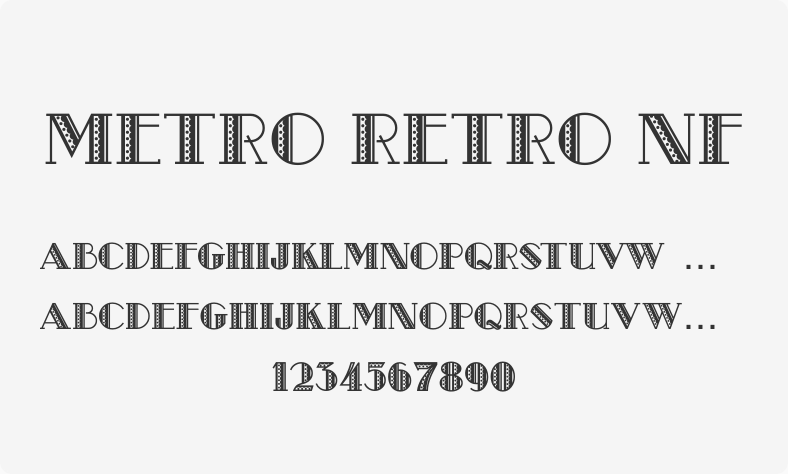 Metro Retro NF
