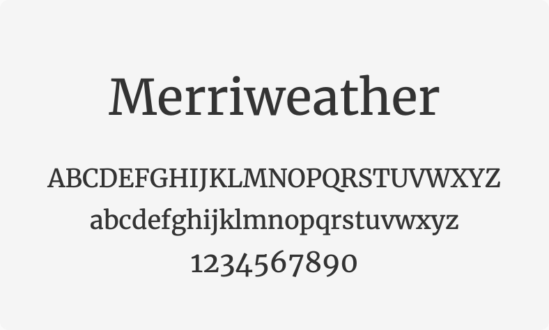 Merriweather