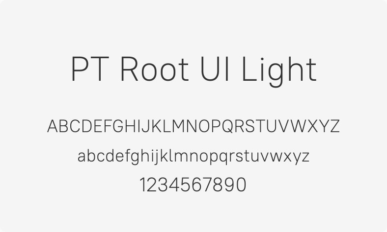 PT Root UI Light