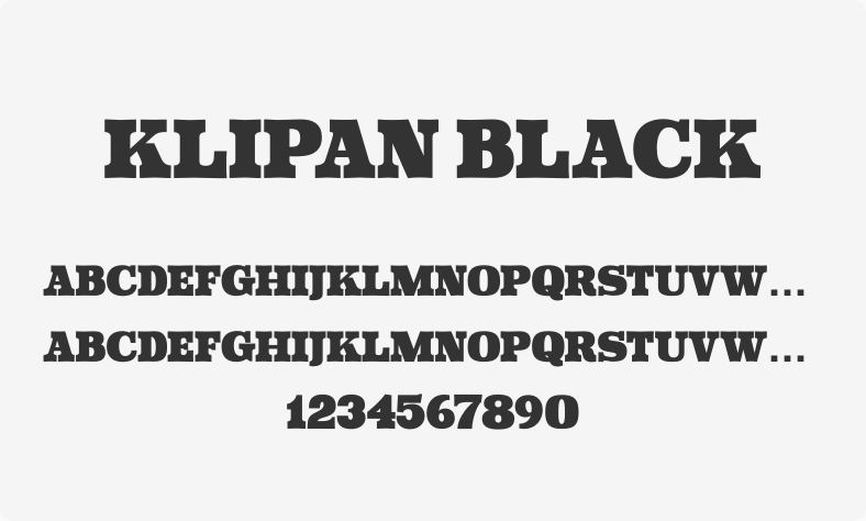 Klipan Black