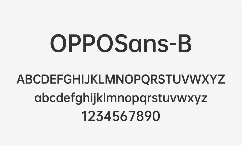 OPPOSans-B