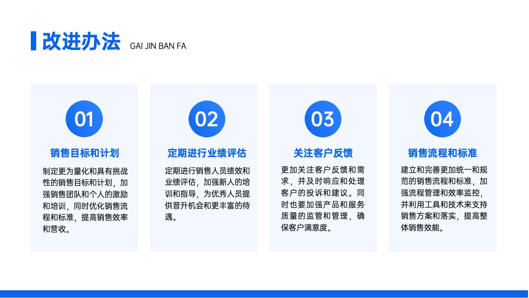 PPT模板  蓝色企业工作述职汇报商务几何风PPT模版