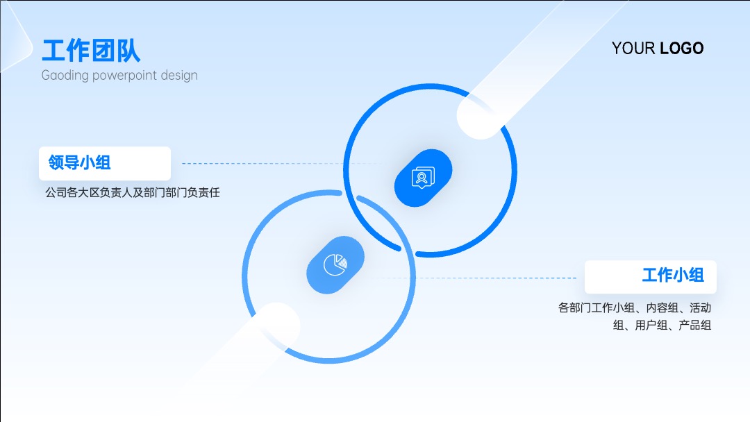 季度总结工作汇报商务风蓝色PPT模版 PPT模板 季度总结工作汇报商务风蓝色PPT模版