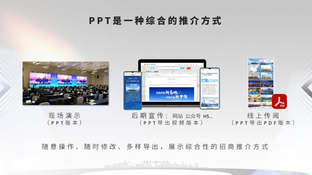 上海的招商推介大会PPT都进入3D动画时代了 PPT教程 上海的招商推介大会PPT都进入3D动画时代了
