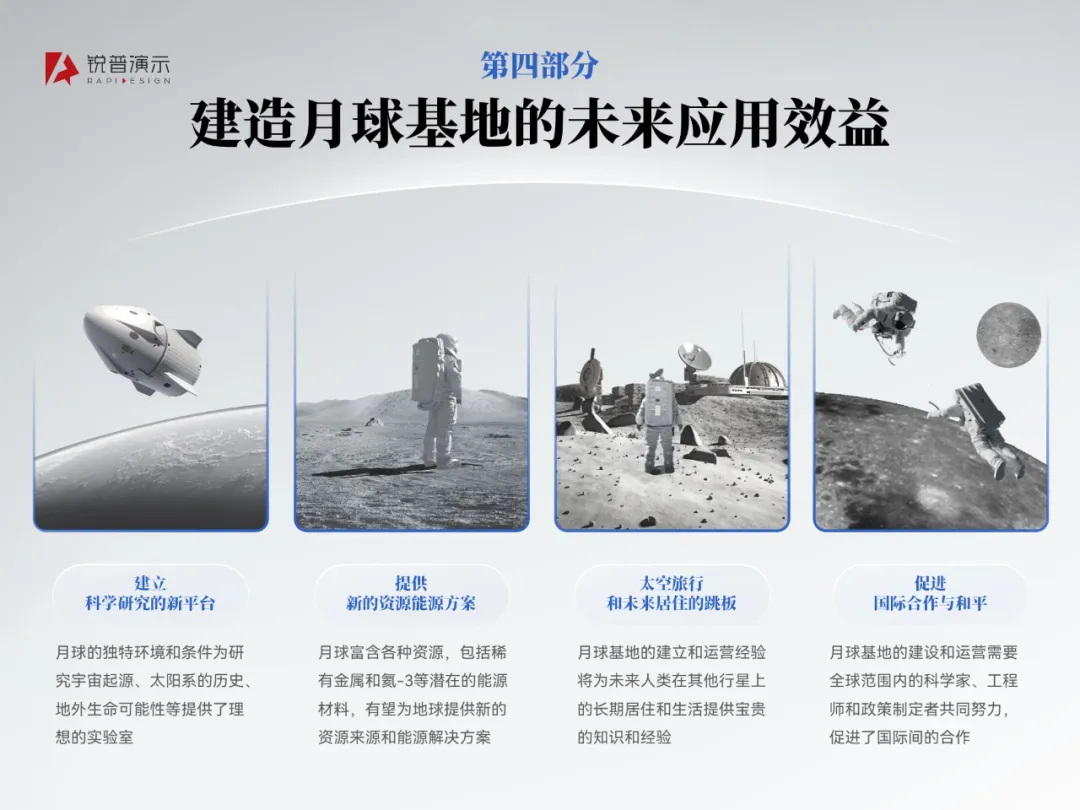 奖项申报 | 嫦娥六号回家后,这份月球基地技术PPT直接把我看呆了~ PPT教程 奖项申报 | 嫦娥六号回家后,这份月球基地技术PPT直接把我看呆了~