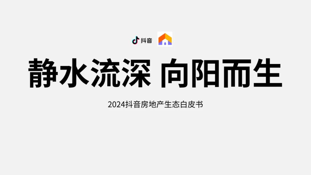 PPT教程  【复盘】给抖音房地产生态做了一份PPT，这配色百看不腻