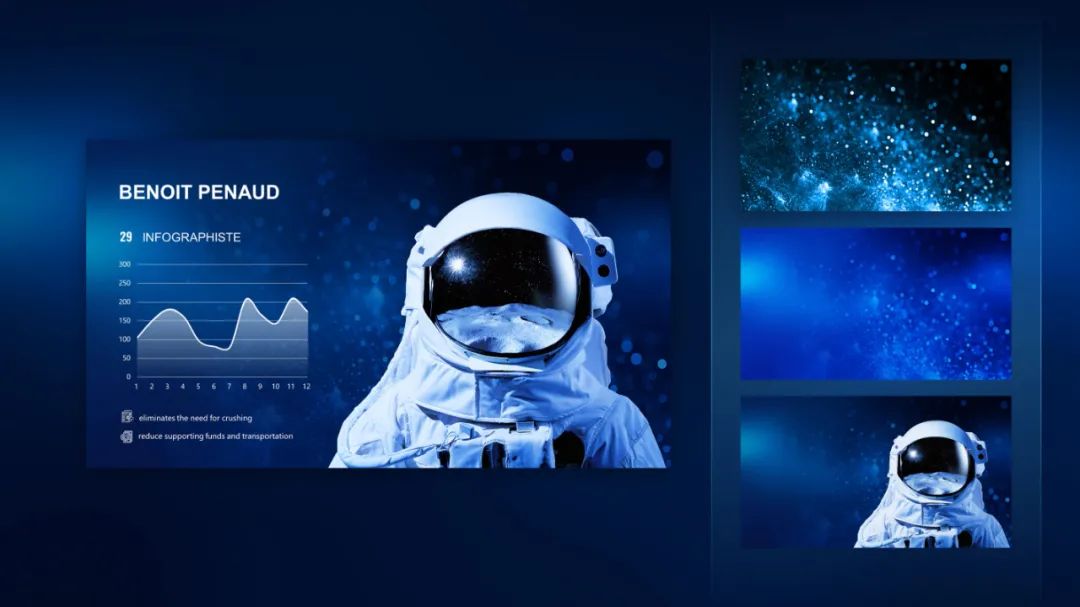 PPT教程  【福利】用上这套宇宙科技模板，我的PPT瞬间爱了