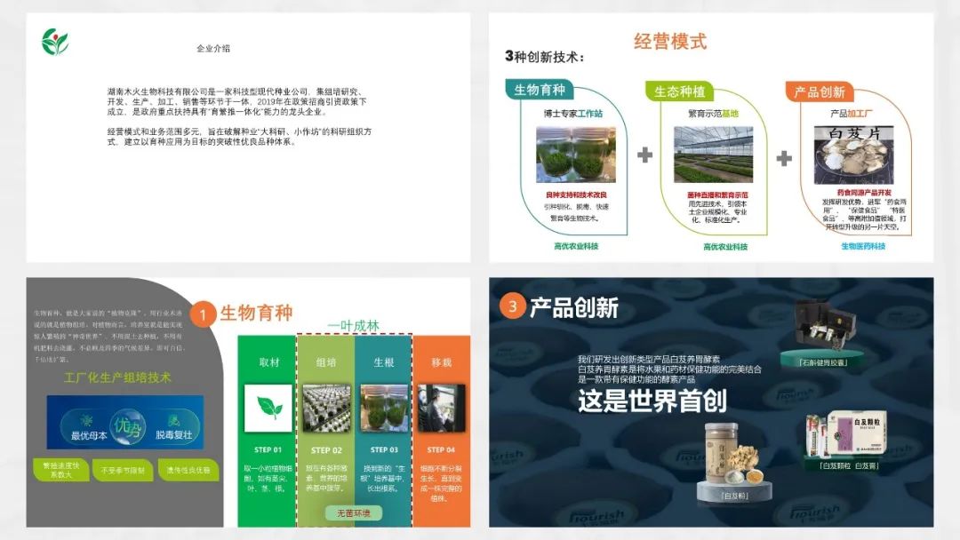 【读者投稿】读者的一份生物公司简介PPT,被我给整“绿”了 PPT教程 【读者投稿】读者的一份生物公司简介PPT,被我给整“绿”了