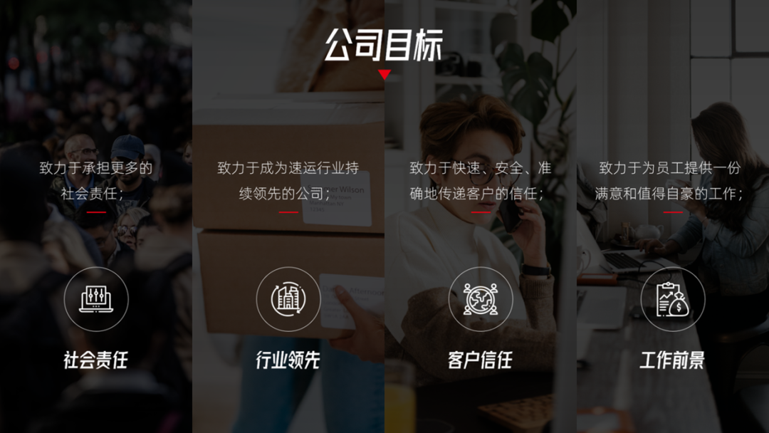 PPT教程  顺丰战略管理案例分析PPT，这样设计才有商务感，被同事赞了一波！