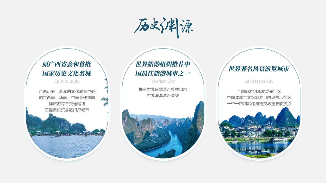 PPT教程  【复盘】给桂林做了一份旅游介绍PPT，果然名不虚传