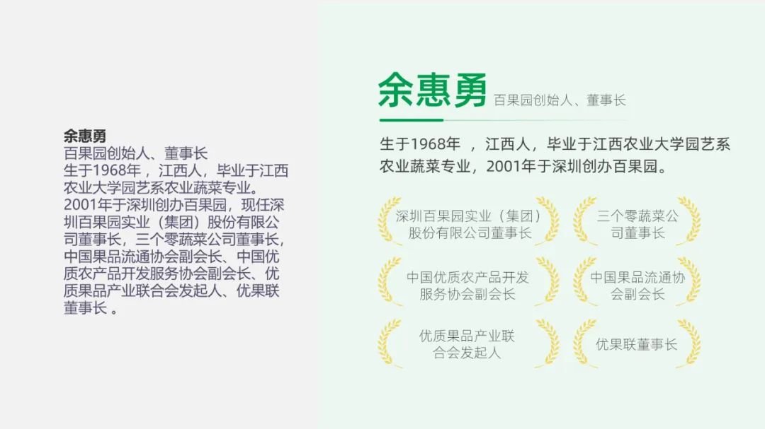 PPT教程  【复盘】给百果园做了一份品牌介绍PPT，logo绿真好看