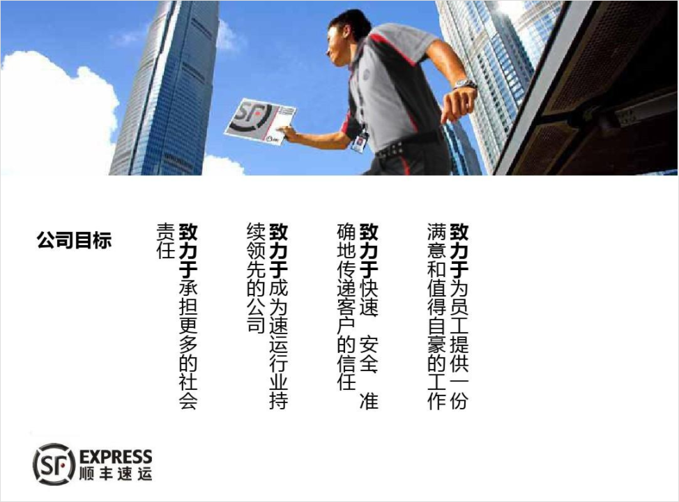 PPT教程  顺丰战略管理案例分析PPT，这样设计才有商务感，被同事赞了一波！