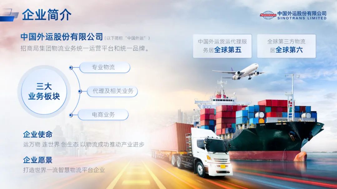 PPT教程  【复盘】给中国外运做了一份物流公司品牌介绍PPT，这种图文技巧实在赞