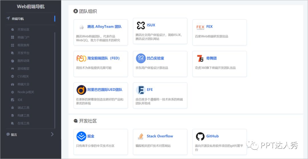 PPT教程  这10个导航网，没想到有1000个网站，学习资源、素材一把抓！