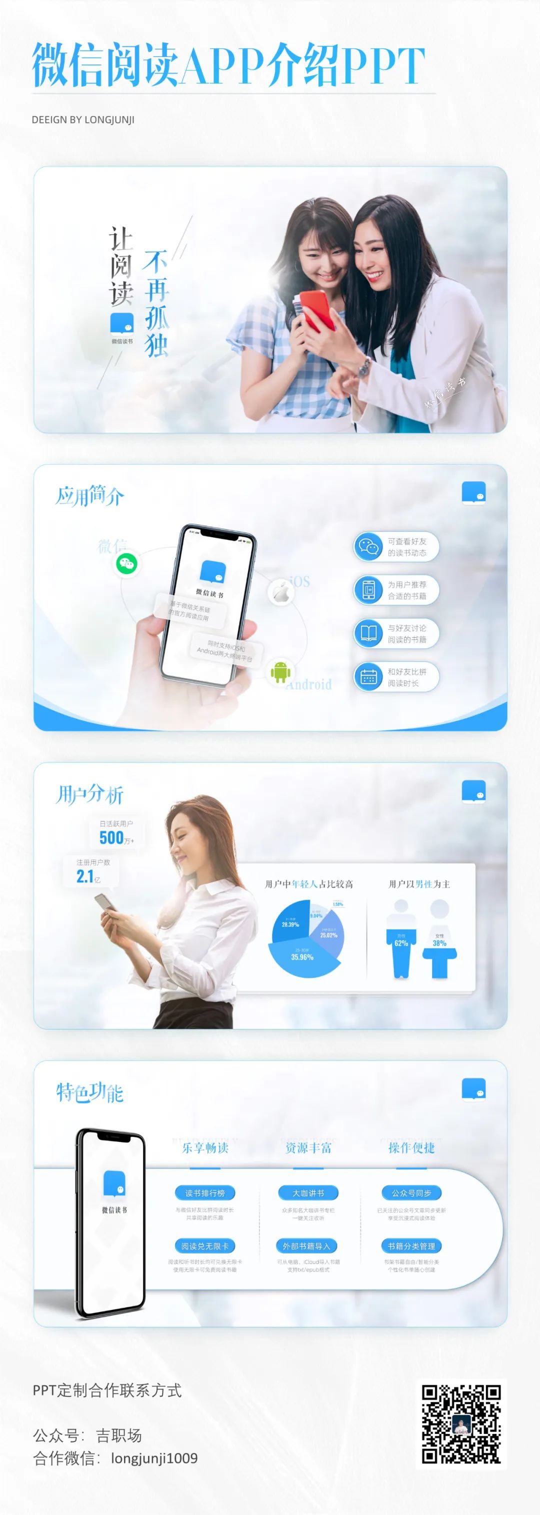 PPT教程  【复盘】给微信阅读做了一份APP介绍PPT，真涨知识了