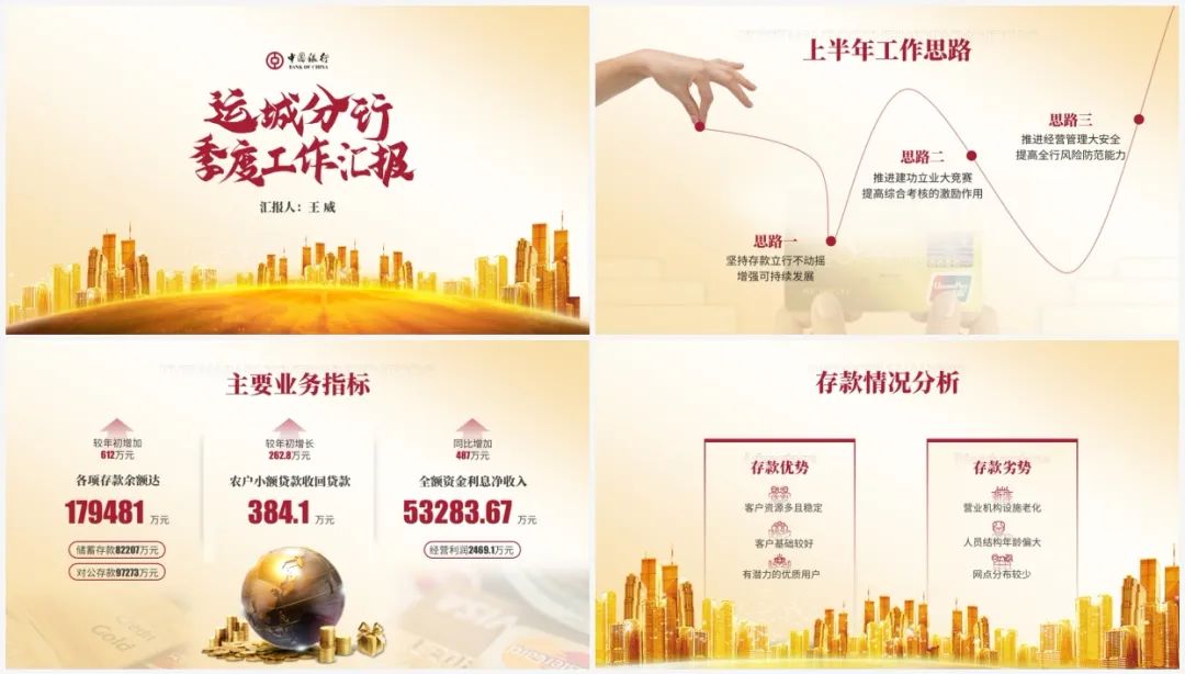 PPT教程  【复盘】熬夜三天，为中国银行的一份工作汇报PPT死磕迭代