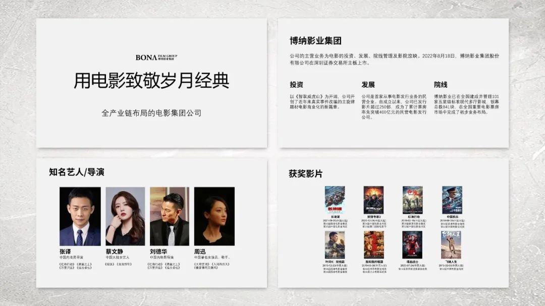 PPT教程  【复盘】给影视公司修改了一份企业介绍PPT，实在是太卷了