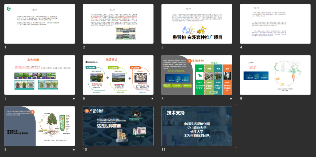 【读者投稿】读者的一份生物公司简介PPT,被我给整“绿”了 PPT教程 【读者投稿】读者的一份生物公司简介PPT,被我给整“绿”了