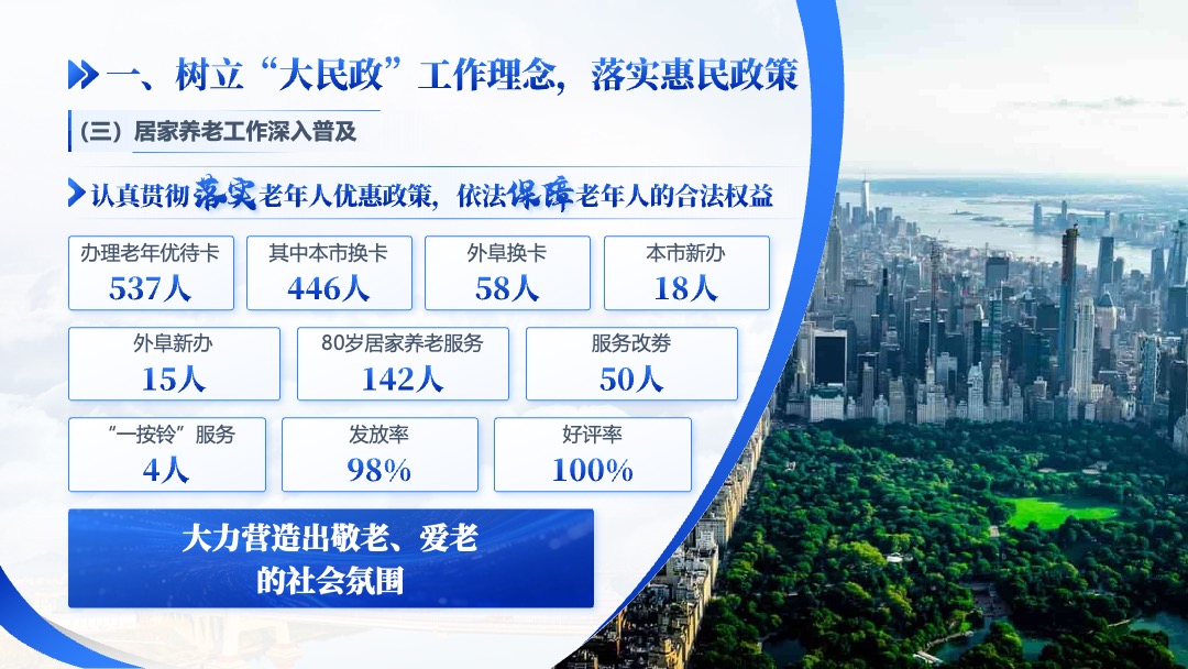简约蓝橙社区年终总结汇报PPT模板免费下载 PPT模板 简约蓝橙社区年终总结汇报PPT模板免费下载