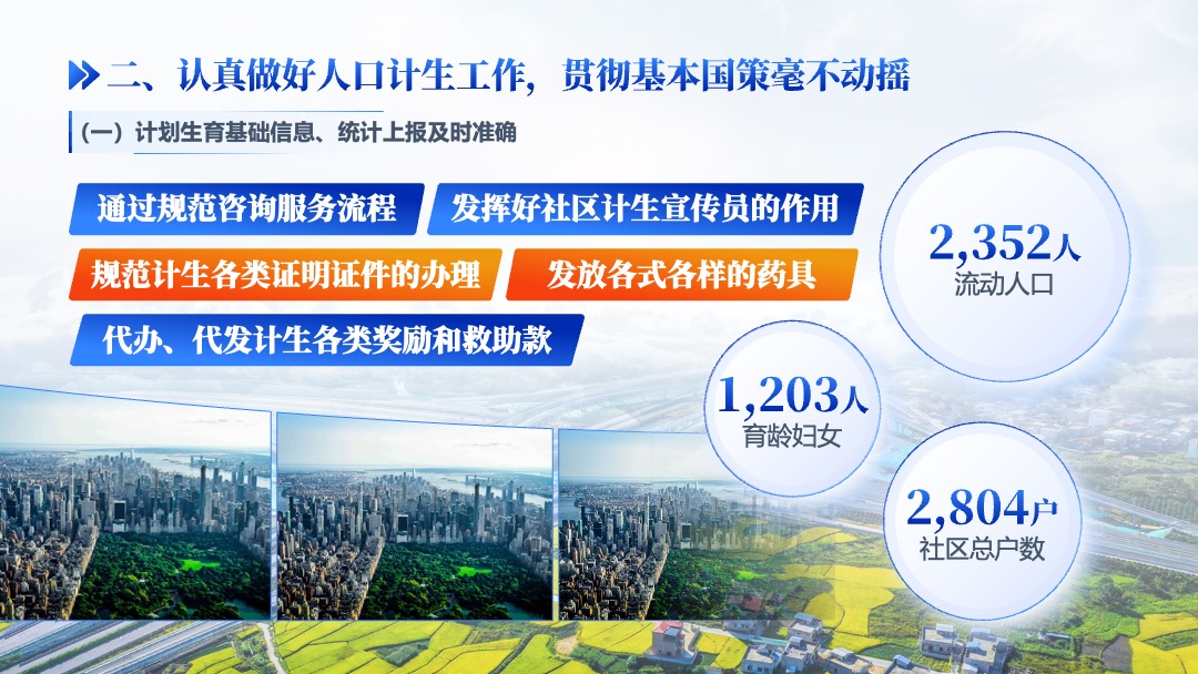 简约蓝橙社区年终总结汇报PPT模板免费下载 PPT模板 简约蓝橙社区年终总结汇报PPT模板免费下载