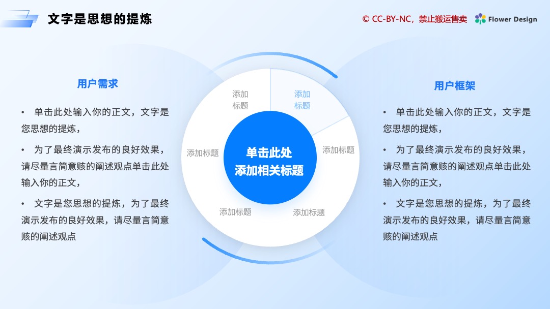 PPT模板  科技商务办公通用蓝色PPT模板免费下载
