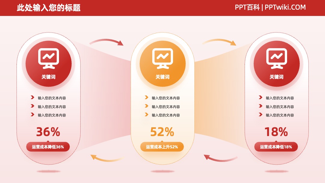 红色撞色逻辑思维页排版PPT模板免费下载 PPT模板 红色撞色逻辑思维页排版PPT模板免费下载