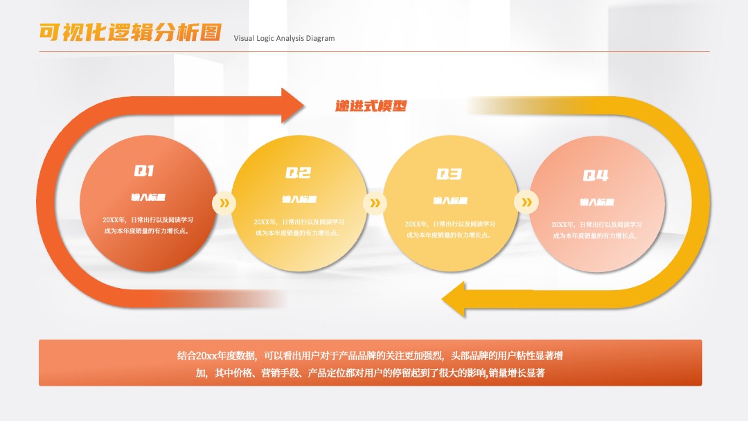 可视化逻辑分析图PPT模板免费下载 PPT架构 PPT模板 可视化逻辑分析图PPT模板免费下载
