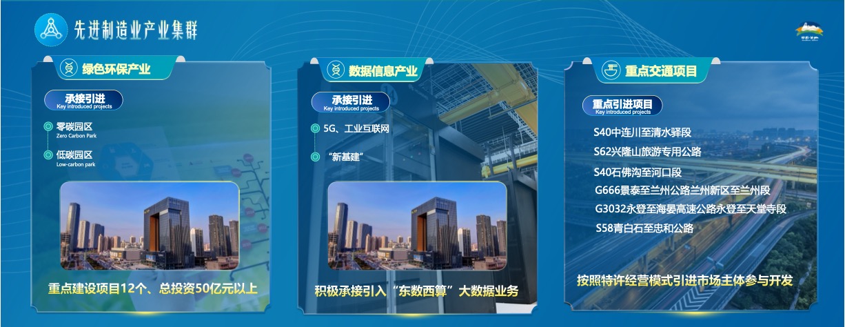 先进制造业产业集群PPT模板免费下载