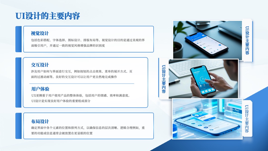 蓝色系图文混排设计合集PPT模板免费下载 PPT模板 蓝色系图文混排设计合集PPT模板免费下载