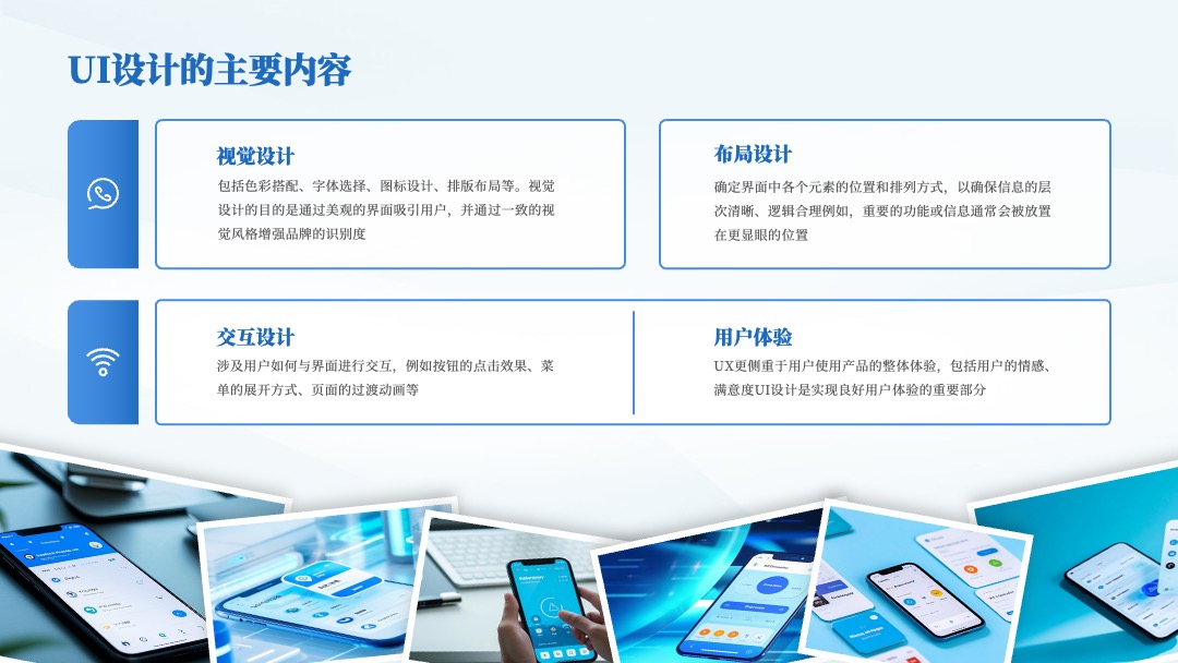 蓝色系图文混排设计合集PPT模板免费下载 PPT模板 蓝色系图文混排设计合集PPT模板免费下载