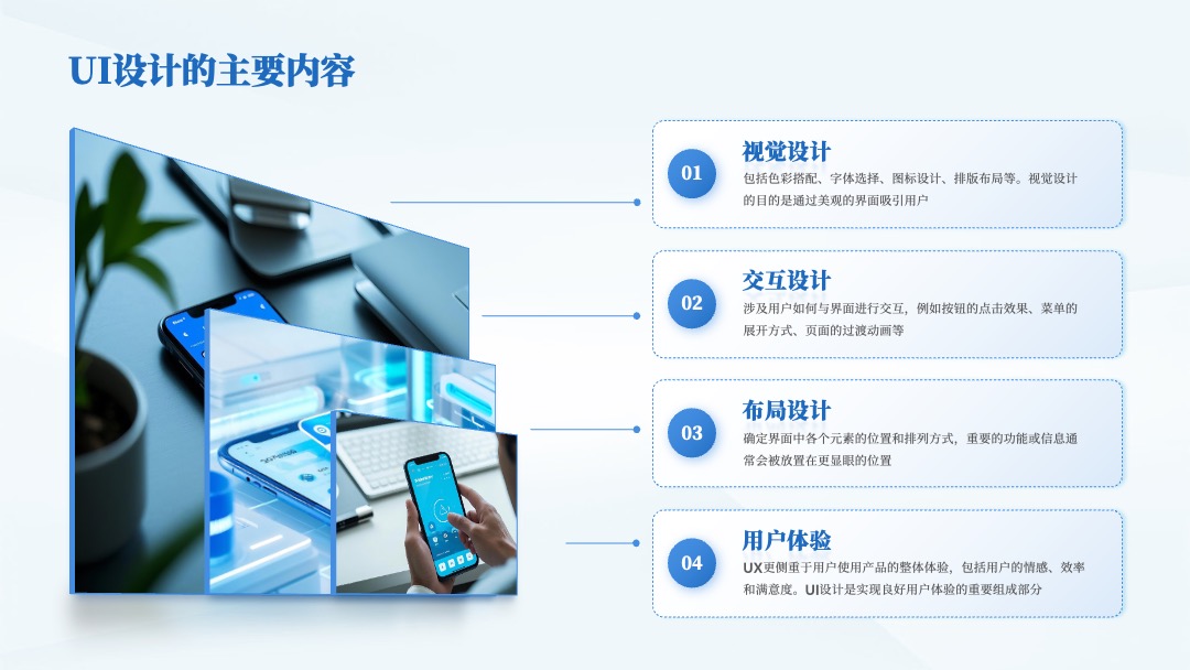 蓝色系图文混排设计合集PPT模板免费下载 PPT模板 蓝色系图文混排设计合集PPT模板免费下载