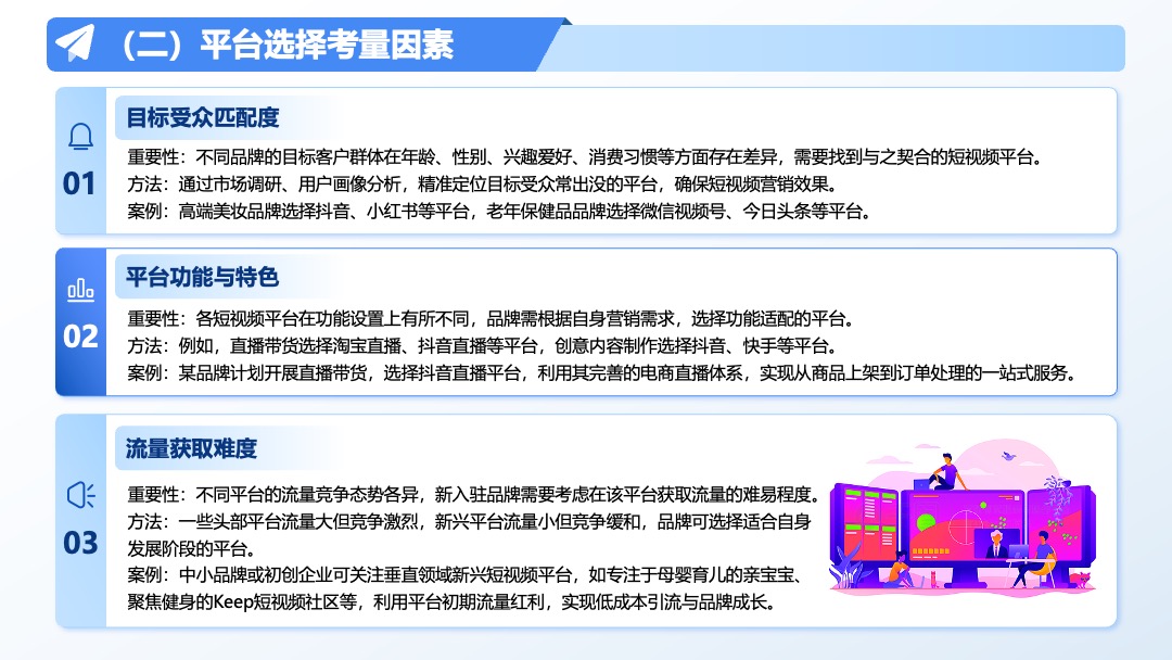 PPT模板  短视频制作学习介绍PPT模板免费下载