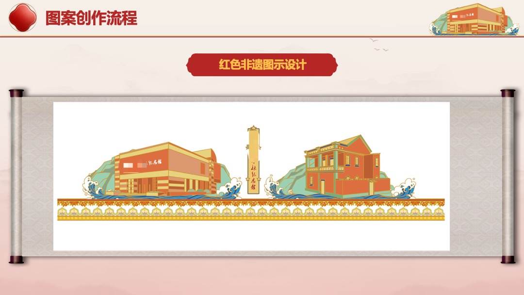 国潮组作品汇报设计PPT模板免费下载 PPT模板 国潮组作品汇报设计PPT模板免费下载