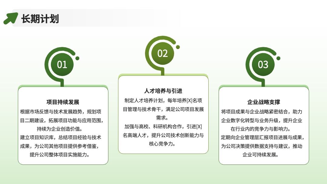 绿色简约小清新项目进展汇报PPT模板免费下载 PPT模板 绿色简约小清新项目进展汇报PPT模板免费下载