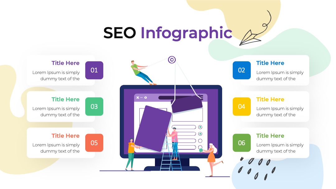 SEO时间管理教学PPT模板免费下载