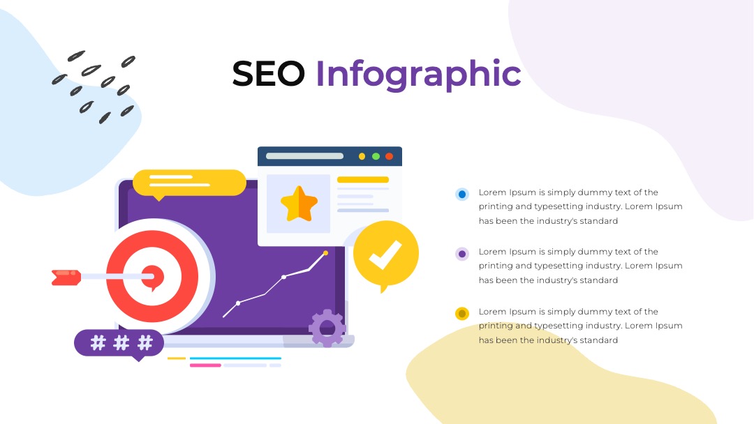 SEO合作流程讲解PPT模板免费下载
