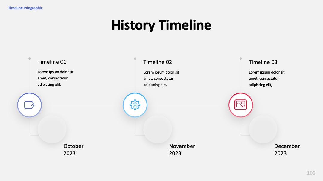 timeline呈现PPT模板免费下载 PPT版式库 图表PPT timeline呈现PPT模板免费下载