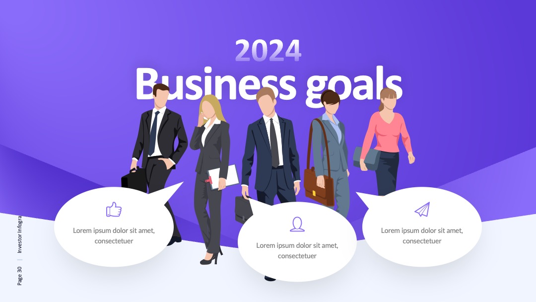 商业计划2024目标人物展示PPT模板免费下载