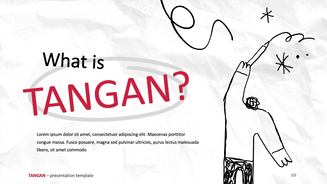 TANGAN业务板块PPT模板免费下载