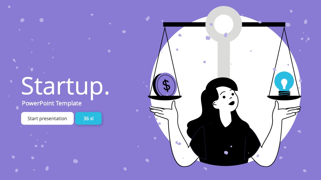 创业第三部分创意PPT模板免费下载