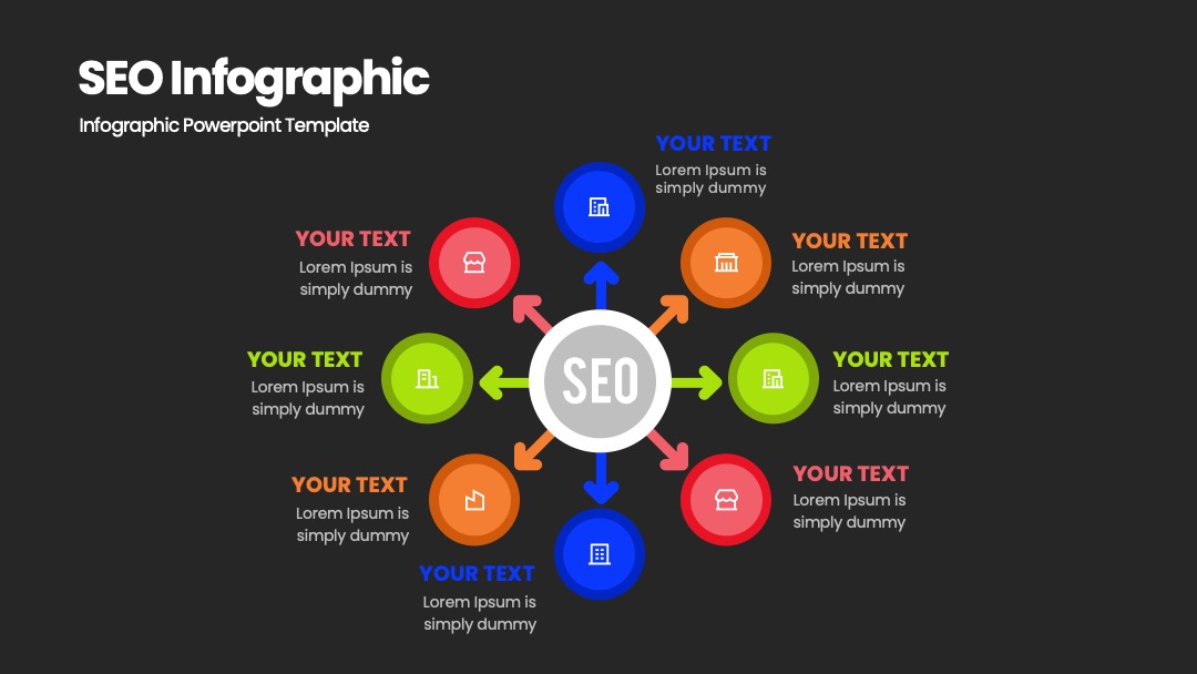 SEO全方位信息覆盖PPT模板免费下载